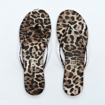 TKEES Kadın Leopar II Parmak Arası Terlik TK-2145