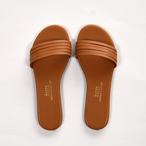 TKEES Kadın Camel Terlik TK-6012