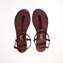 TKEES Kadın Bordo Sandalet TK-8012