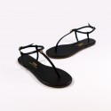 TKEES Kadın Siyah Sandalet TK-8014