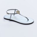 TKEES Kadın Silver Tokalı Sandalet TK-8026