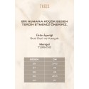 TKEES Kadın Crocodile Siyah Kare Burun Terlik TK-1016