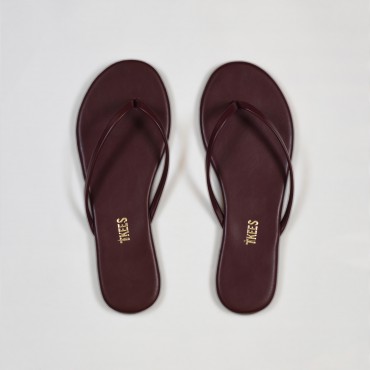 TKEES Kadın Bordo Parmak Arası Terlik TK-2051