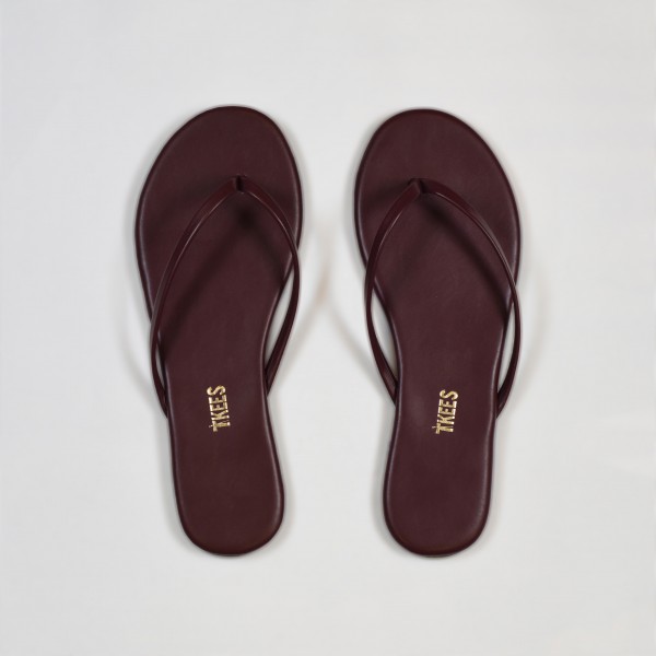 TKEES Kadın Bordo Parmak Arası Terlik TK-2051